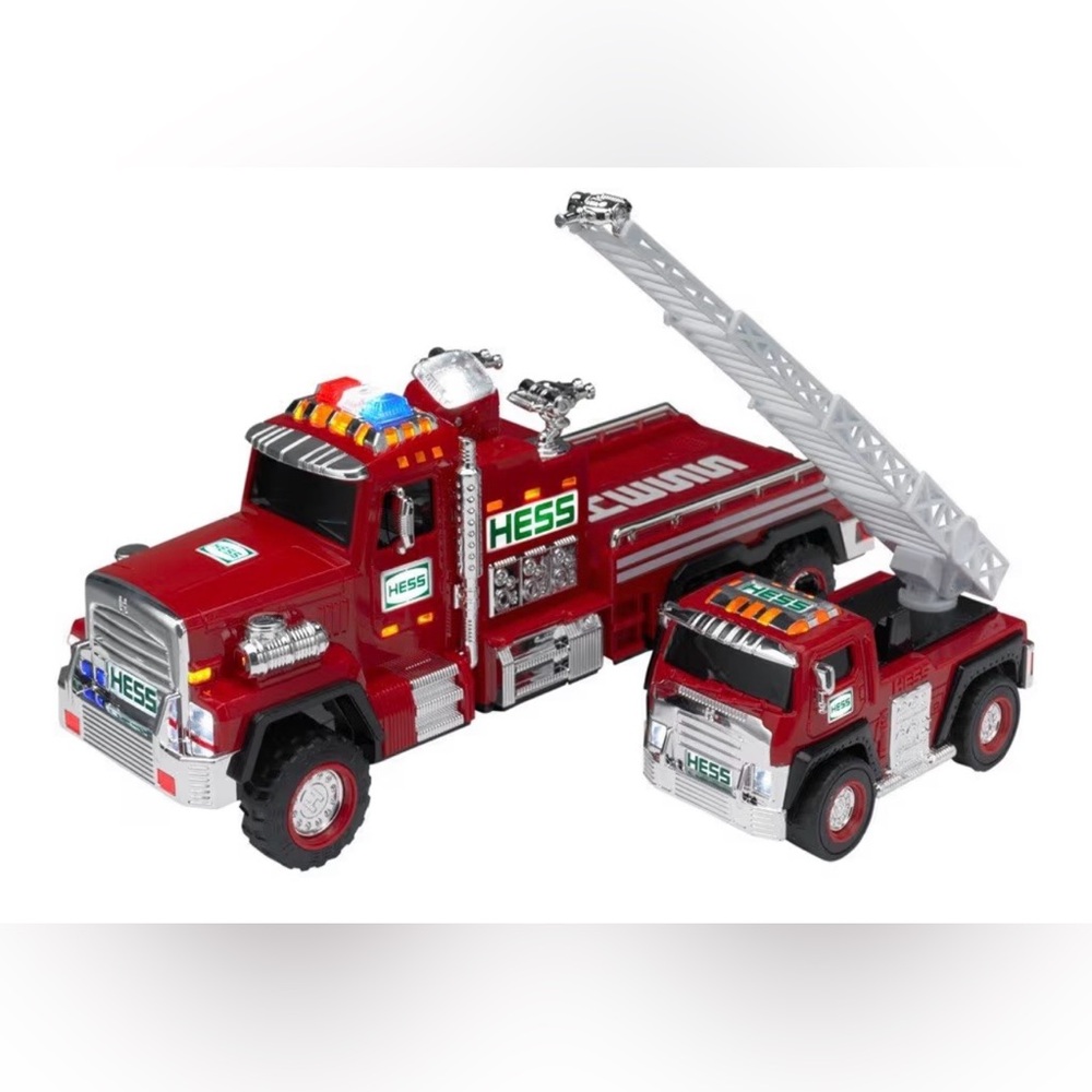 Hess Collectible  Fire Truck  and Ladder Rescue 2915. MINT IN BOX CONDITION